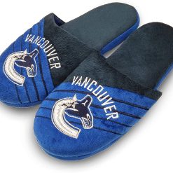 NHL Vancouver Canucks Big Logo In-House Slippers