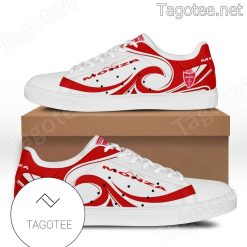 Alternative view of AC Monza White Red Stan Smith Shoes