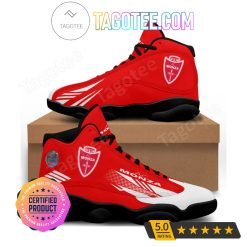 Alternative view of AC Monza Red Air Jordan 13 Shoes