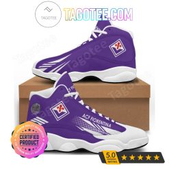 ACF Fiorentina Purple Air Jordan 13 Shoes