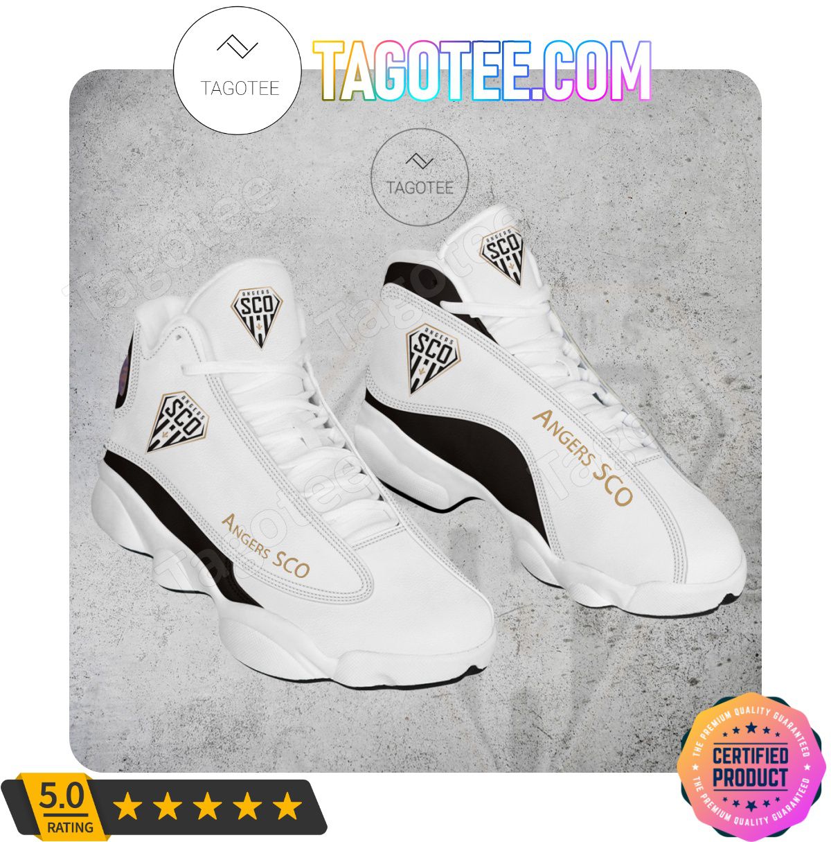 Angers SCO White Air Jordan 13 Shoes