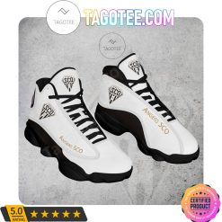 Alternative view of Angers SCO White Air Jordan 13 Shoes