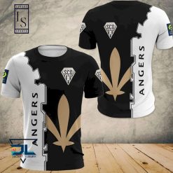 Angers SCO White Black T-Shirt