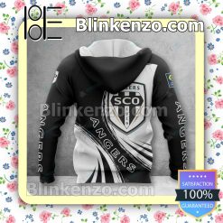 Alternative view of Angers SCO White Black Zip Up Hoodie V2