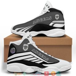 Alternative view of Angers SCO White Black Air Jordan 13 Shoes