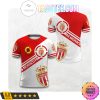 AS Monaco White Red T-Shirt V2