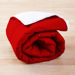 Alternative view of Athletic Bilbao Red Fleece Blanket