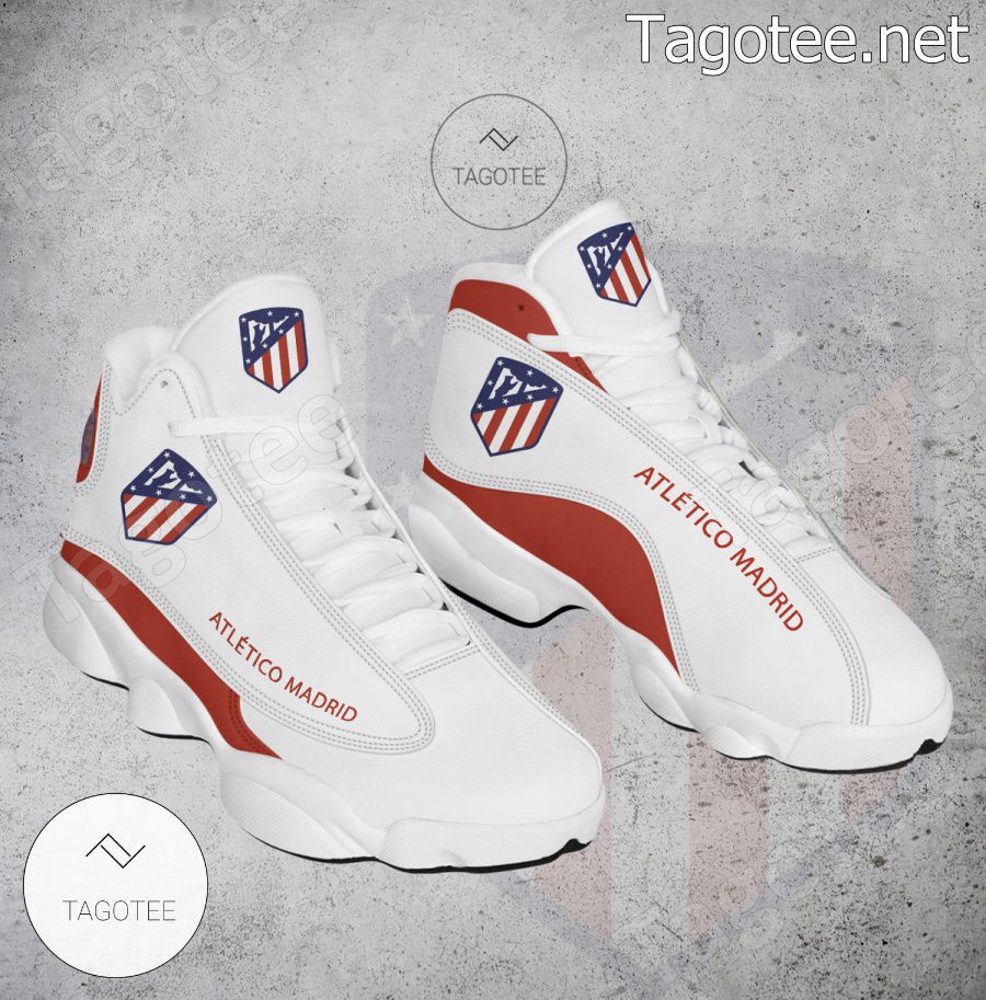 Atletico Madrid Logo Air Jordan 13 Shoes