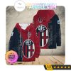 Bologna FC Red Dark Blue Pullover Hoodie