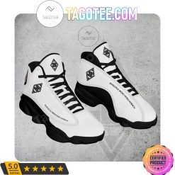 Alternative view of Borussia Mönchengladbach White Air Jordan 13 Shoes