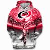 NHL Carolina Hurricanes Majin Buu Dragon Ball Pullover Hoodie