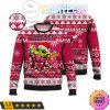 NBA Chicago Bulls Red Baby Yoda Ugly Christmas Sweater