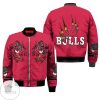 NBA Chicago Bulls Red Monster Claws Unisex Bomber Jacket