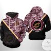 NBA Cleveland Cavaliers Black Wine Camo Pullover Hoodie