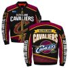 NBA Cleveland Cavaliers Black Wine Bomber Jacket