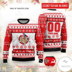 US Cremonese Custom Name Number Ugly Christmas Sweater