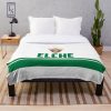 Elche CF White Green Fleece Blanket