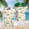 Elche CF Coconut Tree White Green Hawaiian Shirt