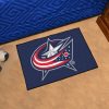 NHL Columbus Blue Jackets Blue Rubber Doormat