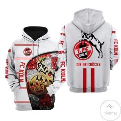 1. FC Köln White Pullover Hoodie
