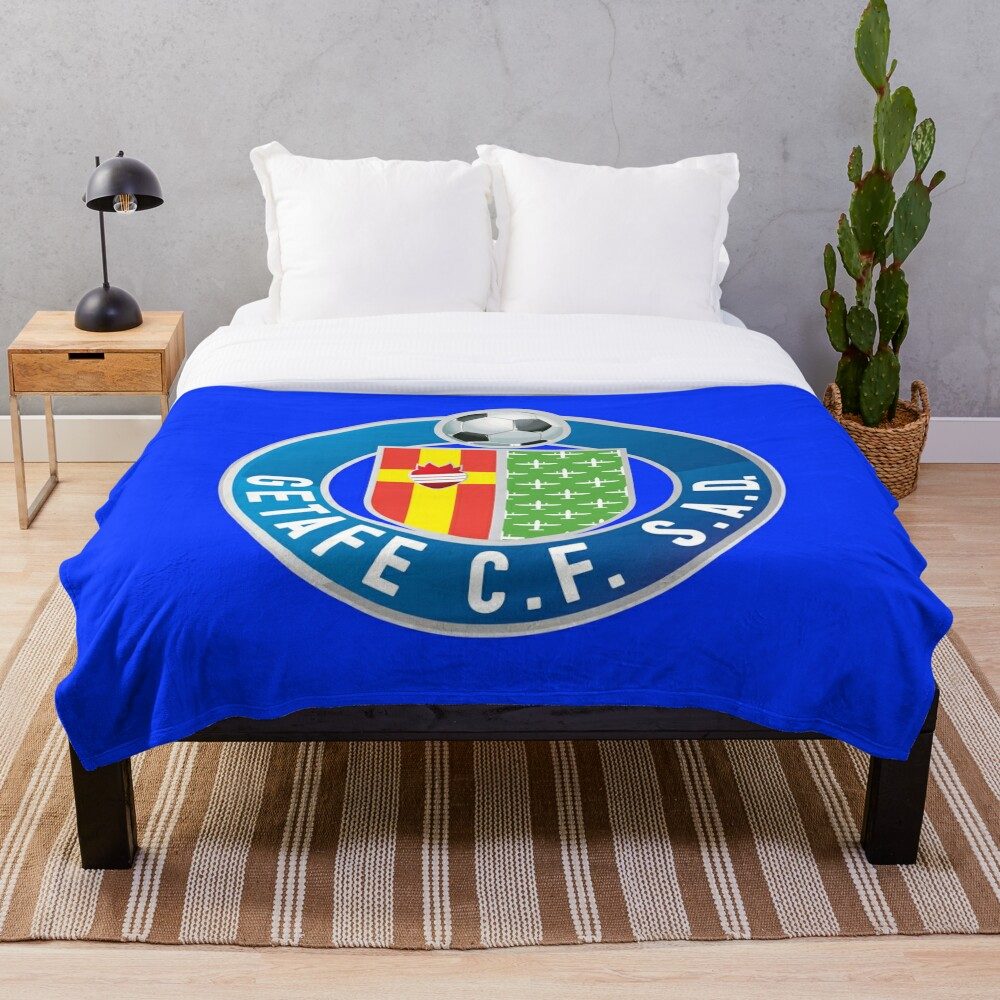 Getafe CF Blue Fleece Blanket