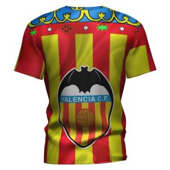 Alternative view of Valencia CF Yellow Red T-Shirt