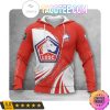 LOSC Lille White Red Pullover Hoodie