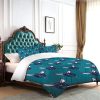 NBA Charlotte Hornets Teal Multi Logo Bedding Set