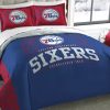NBA Philadelphia 76ers Red Blue Bedding Set V4