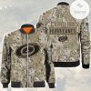 NHL Carolina Hurricanes Camo Bomber Jacket