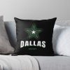 NHL Dallas Stars Black Square Pillow Case