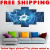 NHL Dallas Stars Thunder 5 Panel Canvas