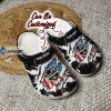 NHL Los Angeles Kings Custom Name Black White Crocs