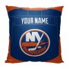 NHL New York Islanders Jersey Custom Name Square Pillow Case