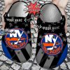 NHL New York Islanders Star Flag Custom Name Crocs