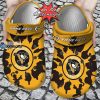 NHL Pittsburgh Penguins Color Splash Custom Name Crocs