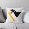 NHL Pittsburgh Penguins White Square Pillow Case