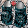 NHL San Jose Sharks Color Splash Custom Name Crocs