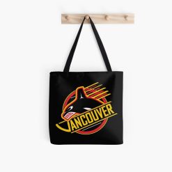 NHL Vancouver Canucks Black Tote Bag