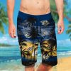 NHL Nashville Predators Coconut Tree Men Beach Shorts