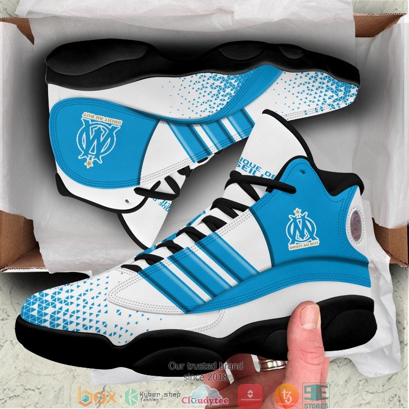 Olympique de Marseille White Blue Air Jordan 13 Shoes Olympique de Marseille White Blue Air Jordan 13 Shoes