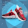 NHL Ottawa Senators Custom Name Red Black Max Soul Shoes V2