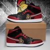 NHL Ottawa Senators Red Black Air Jordan 1 High Sneakers