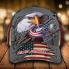 NHL Columbus Blue Jackets Eagle Custom Name Classic Cap