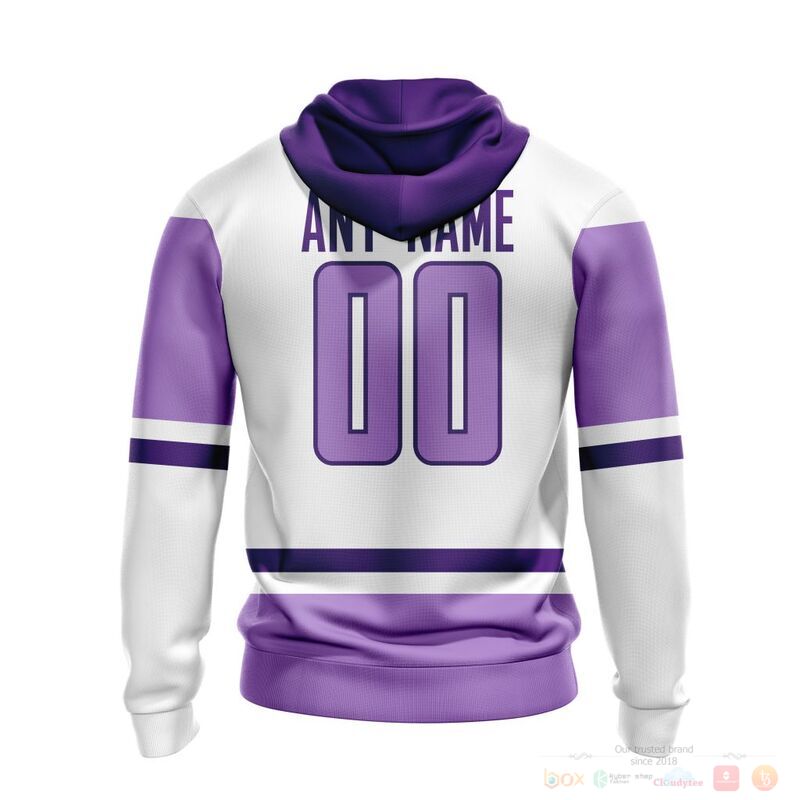 NHL Vancouver Canucks Custom Name Number Hockey Fight Cancer Jersey Pullover Hoodie NHL Vancouver Canucks Custom Name Number Hockey Fight Cancer Jersey Pullover Hoodie