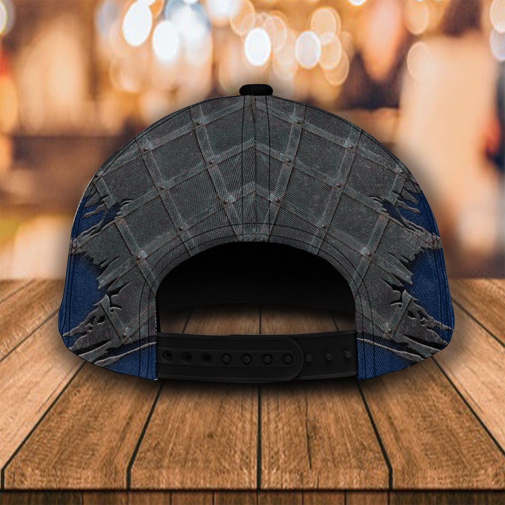 NHL Winnipeg Jets Wings Skull Custom Name Classic Cap