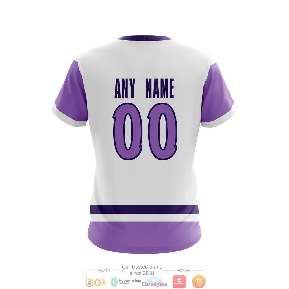 NHL Minnesota Wild Custom Name Number Hockey Fight Cancer Jersey T-Shirt NHL Minnesota Wild Custom Name Number Hockey Fight Cancer Jersey T-Shirt