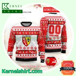 RC Lens Custom Name Number Ugly Christmas Sweater