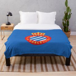 RCD Espanyol Blue Fleece Blanket