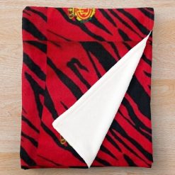 Alternative view of RCD Mallorca Red Fleece Blanket V2